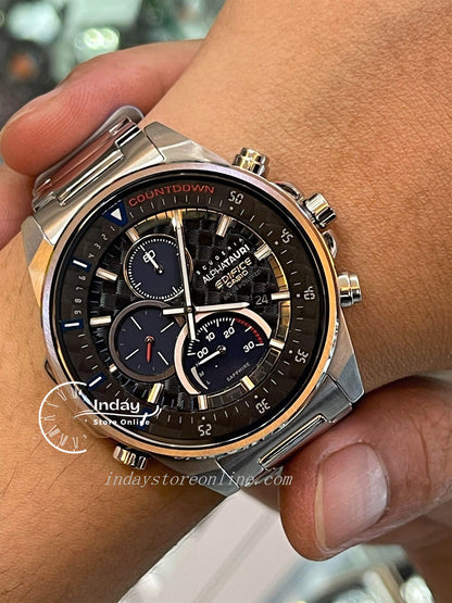 Casio Edifice Men's Watch EFS-S590AT-1A Slim Line with Sapphire Crystal Tough Solar Limited Edition