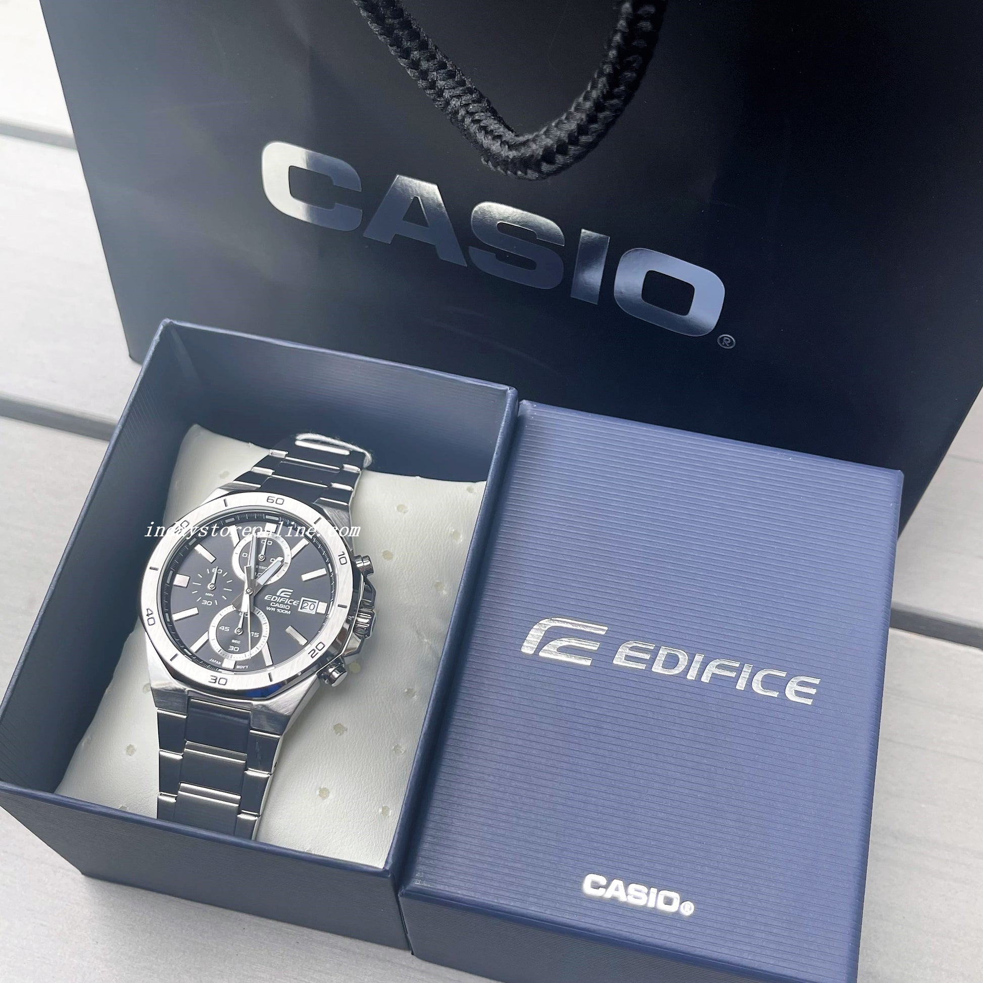 Casio Edifice Men\'s Watch EFV-640D-1A – indaystoreonline