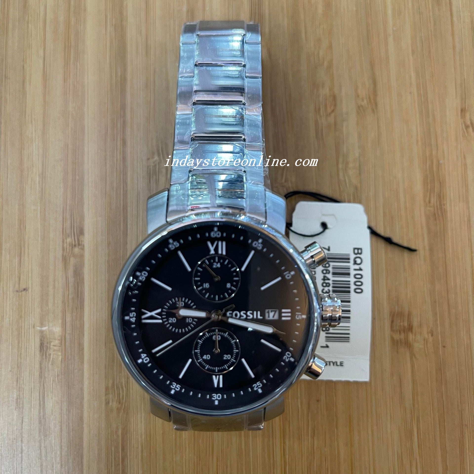 Fossil Men's Watch BQ1000 Rhett Chronograph Stainless Steel Band