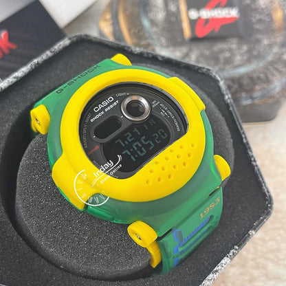 Casio G-Shock Men's Watch G-B001RG-3 Digital DW-001 Series Retro Gaming Graphics Interchangeable Translucent Bands