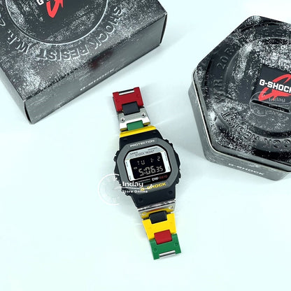 Casio G-Shock Men's Watch DW-5610MT-1 Digital Resin Composite Band Shock Resistant Mineral Glass