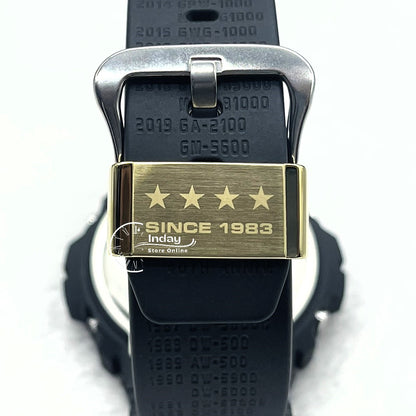 Casio G-Shock Men's Watch DW-6640RE-1 Digital 40th Anniversary Remaster Black Limited Model