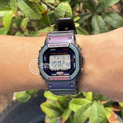 Casio G-Shock Men's Watch DW-B5600AH-6 Digital 5600 Series New Arrival Mobile link (Wireless linking using Bluetooth®)
