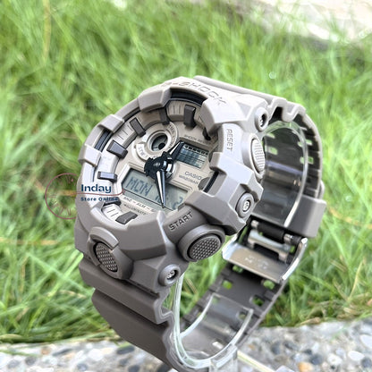 Casio G-Shock Men's Watch GA-700NC-5A Analog-Digital GA-700 Series Shock Resistant Mineral Glass