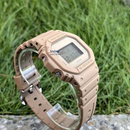 Casio G-Shock Unisex Watch DW-5600NC-5A DW-5600NC-5A Digital 5600 Series Earthy Colors Monochromatic Style Shock Resistant 200-meter Water Resistance