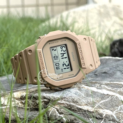 Casio G-Shock Unisex Watch DW-5600NC-5A DW-5600NC-5A Digital 5600 Series Earthy Colors Monochromatic Style Shock Resistant 200-meter Water Resistance