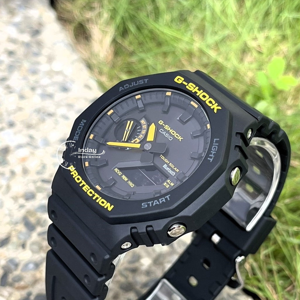 Casio G-Shock Men's Watch GA-B2100CY-1A Analog-Digital 2100 Series New Release Shock Resistant Carbon Core Guard Structure Tough Solar (Solar powered)