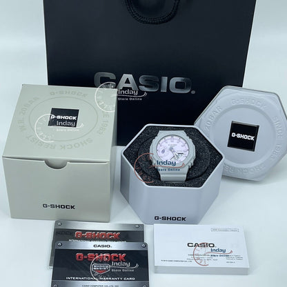 Casio G-Shock Women's Watch GMA-S2100NC-8A Analog-Digital New Arrival Shock Resistant Carbon Core Guard Structure