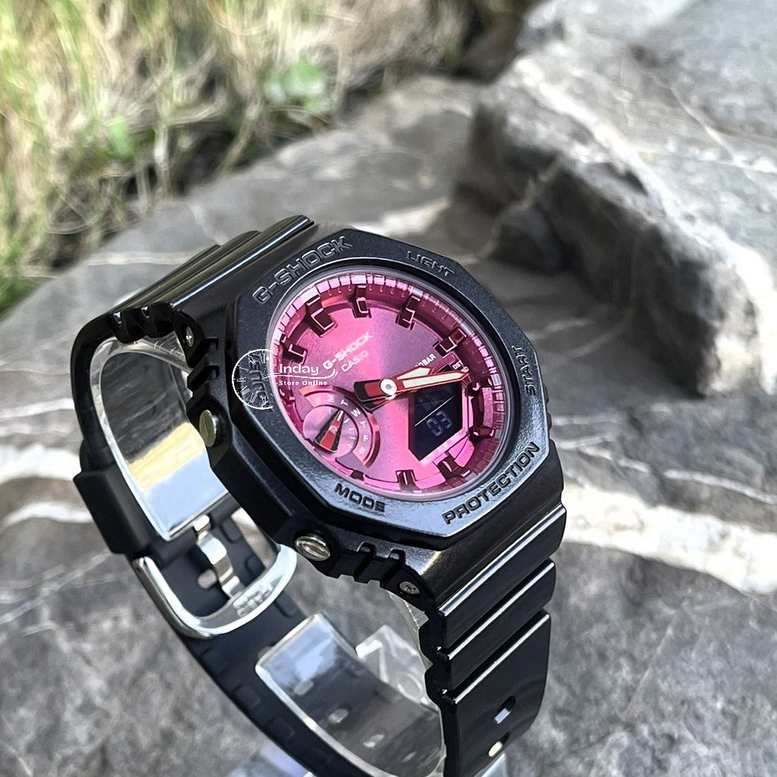 G shock red online women's watch