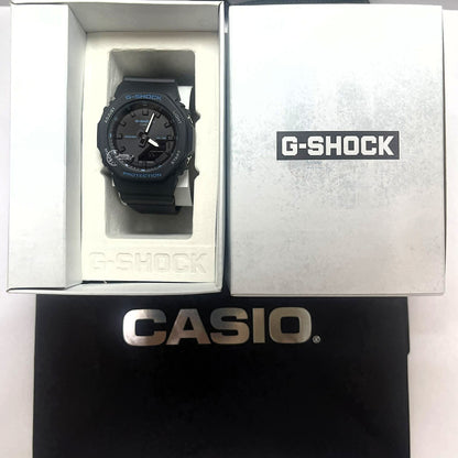 Casio G-Shock Women's Watch GMA-P2100BA-1A Mineral Glass Resin Band Shock Resistant Black Battery Life: 3 Years