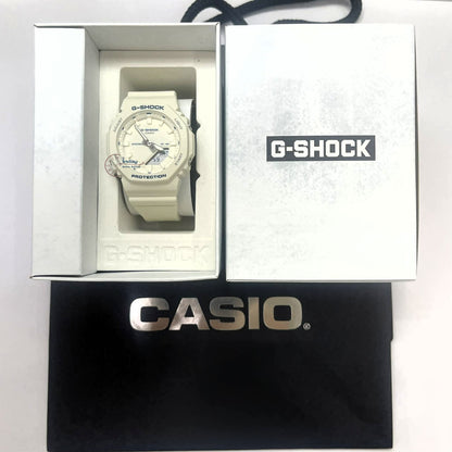 Casio G-Shock Women's Watch GMA-P2100BA-7A Mineral Glass Resin band Shock Resistant Ivory White Battery Life: 3 Years