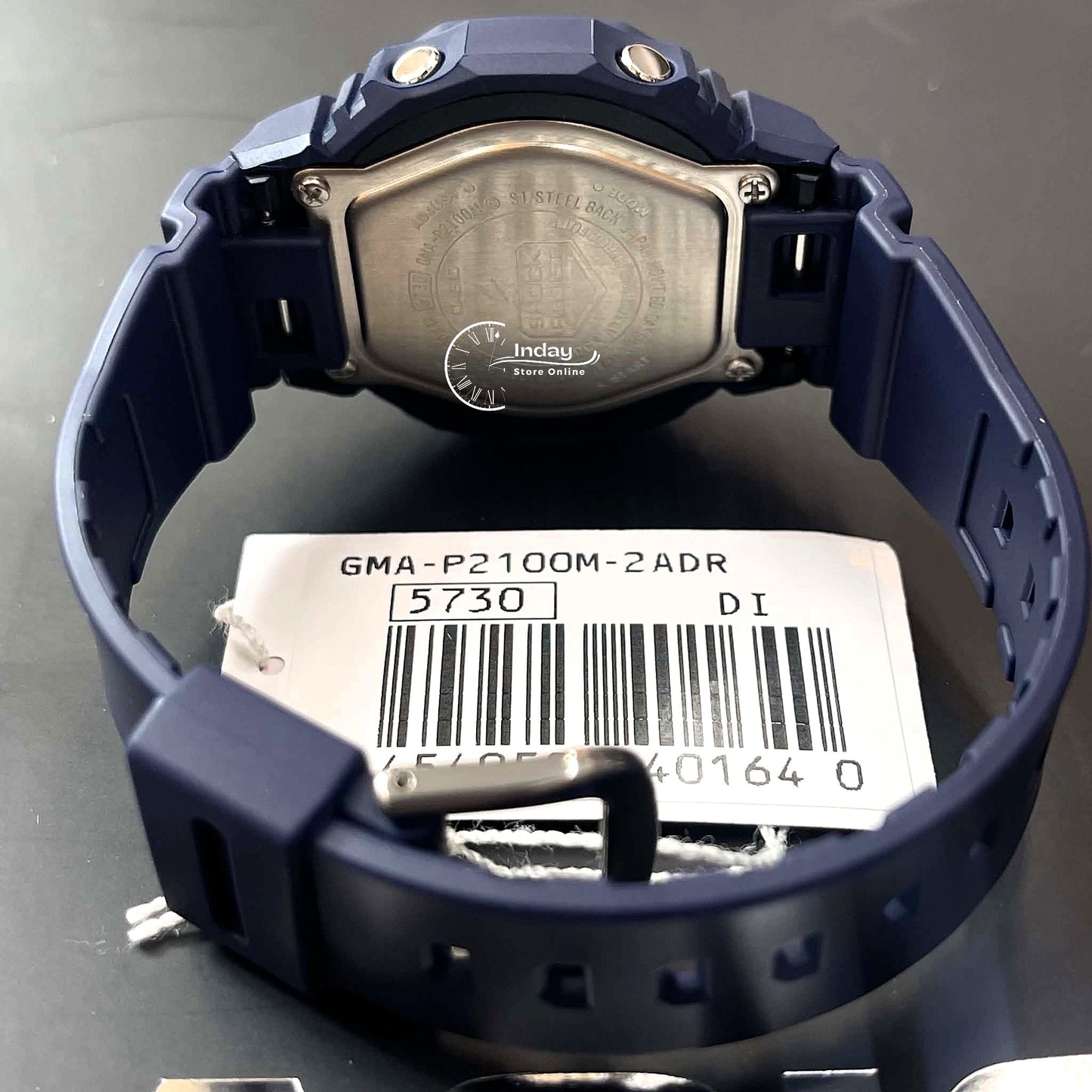 Casio G-Shock Women's Watch GMA-P2100M-2A Slim Analog-Digital Shock Resistant Matte Blue