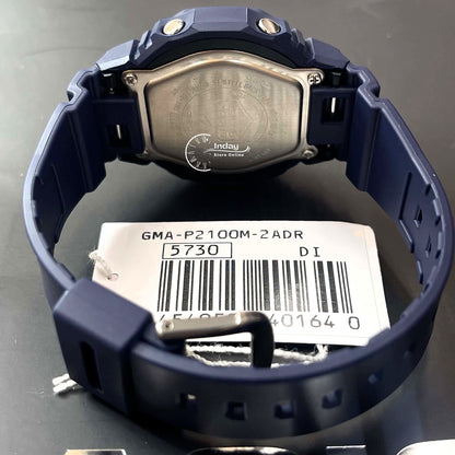 Casio G-Shock Women's Watch GMA-P2100M-2A Slim Analog-Digital Shock Resistant Matte Blue
