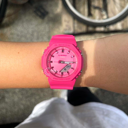 Casio G-Shock Women's Watch GMA-P2100PP-4A Resin Band Mineral Glass Shock Resistant