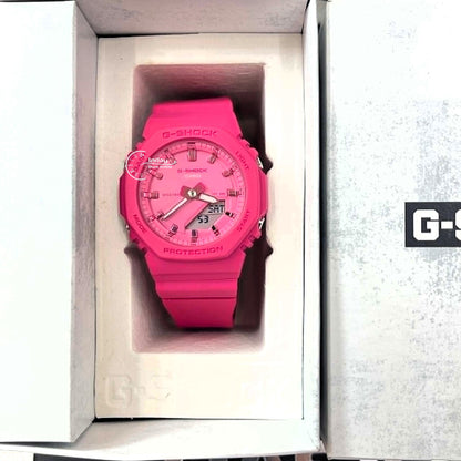 Casio G-Shock Women's Watch GMA-P2100PP-4A Resin Band Mineral Glass Shock Resistant