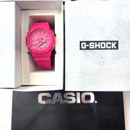 Casio G-Shock Women's Watch GMA-P2100PP-4A Resin Band Mineral Glass Shock Resistant