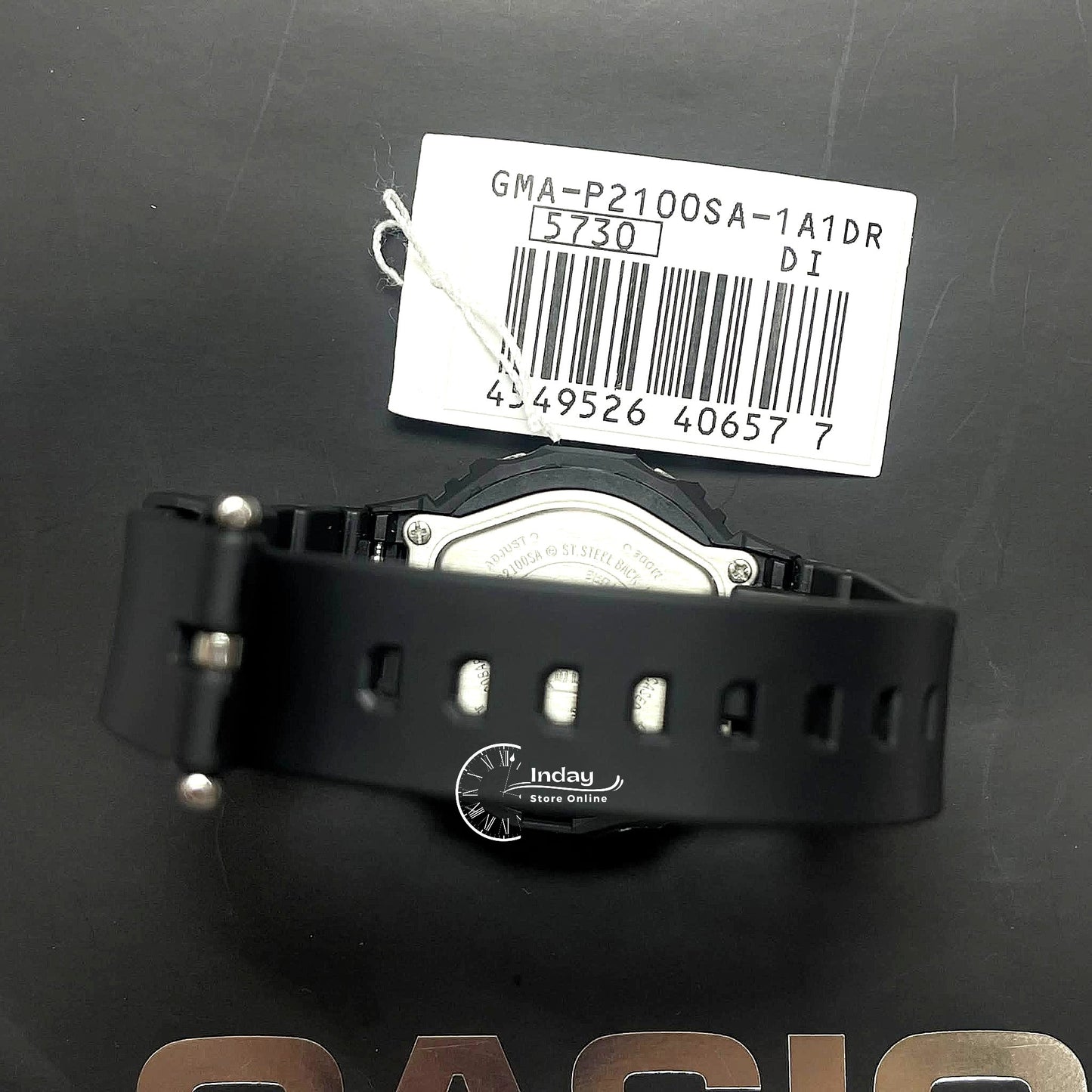 Casio G-Shock Women's Watch GMA-P2100SA-1A1 Mineral Glass Shock Resistant Resin Band