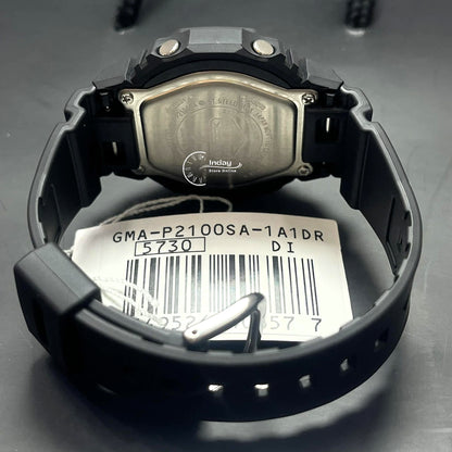 Casio G-Shock Women's Watch GMA-P2100SA-1A1 Mineral Glass Shock Resistant Resin Band