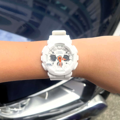 Casio G-Shock Women's Watch GMA-S120SA-7A1 Mineral Glass Shock Resistant Magnetic Resistant