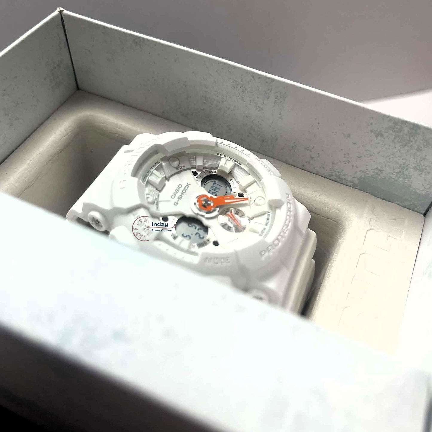 Casio G-Shock Women's Watch GMA-S120SA-7A1 Mineral Glass Shock Resistant Magnetic Resistant