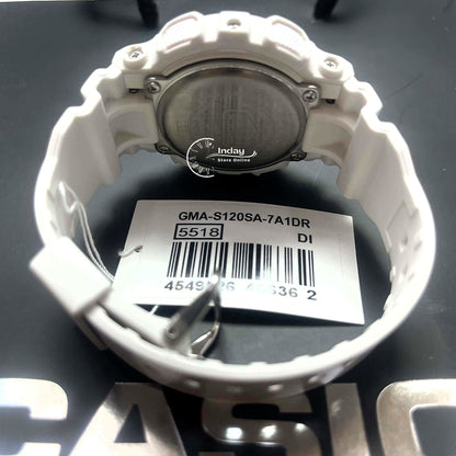 Casio G-Shock Women's Watch GMA-S120SA-7A1 Mineral Glass Shock Resistant Magnetic Resistant