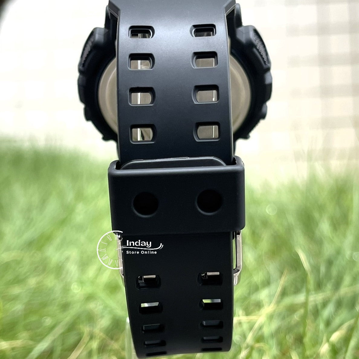 Casio G-Shock Men's Watch GA-100CY-1A Black Color Analog-Digital GA-100 Series Shock Resistant Magnetic Resistant Mineral Glass