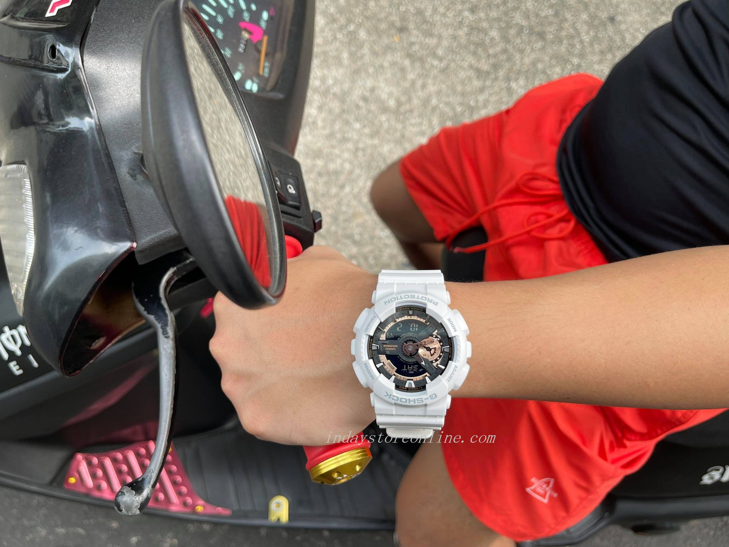 Casio G-Shock Men's Watch GA-110RG-7A Best Seller Analog-Digital GA-110 Series