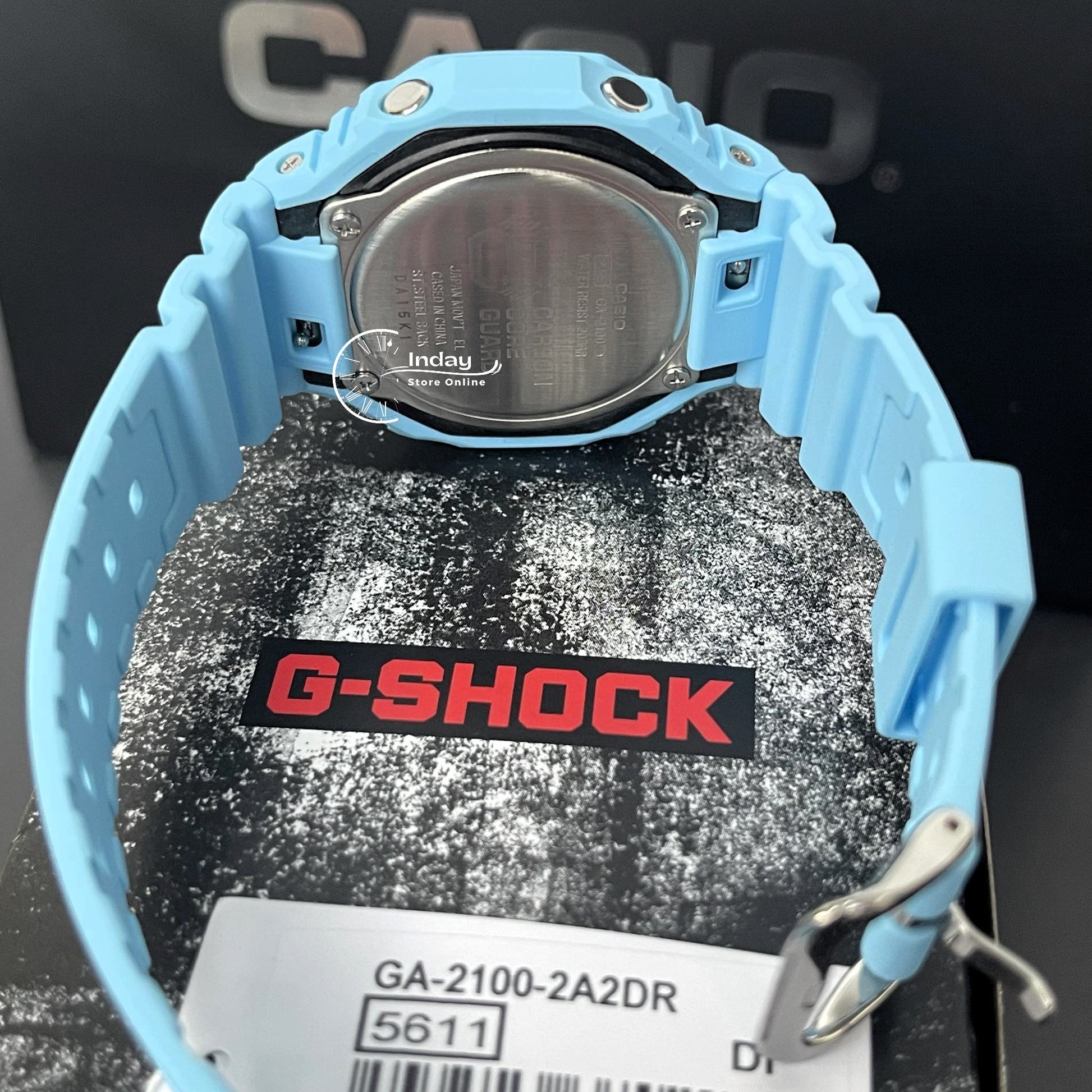 Casio G-Shock Men's Watch GA-2100-2A2 Shock Resistant Carbon Core