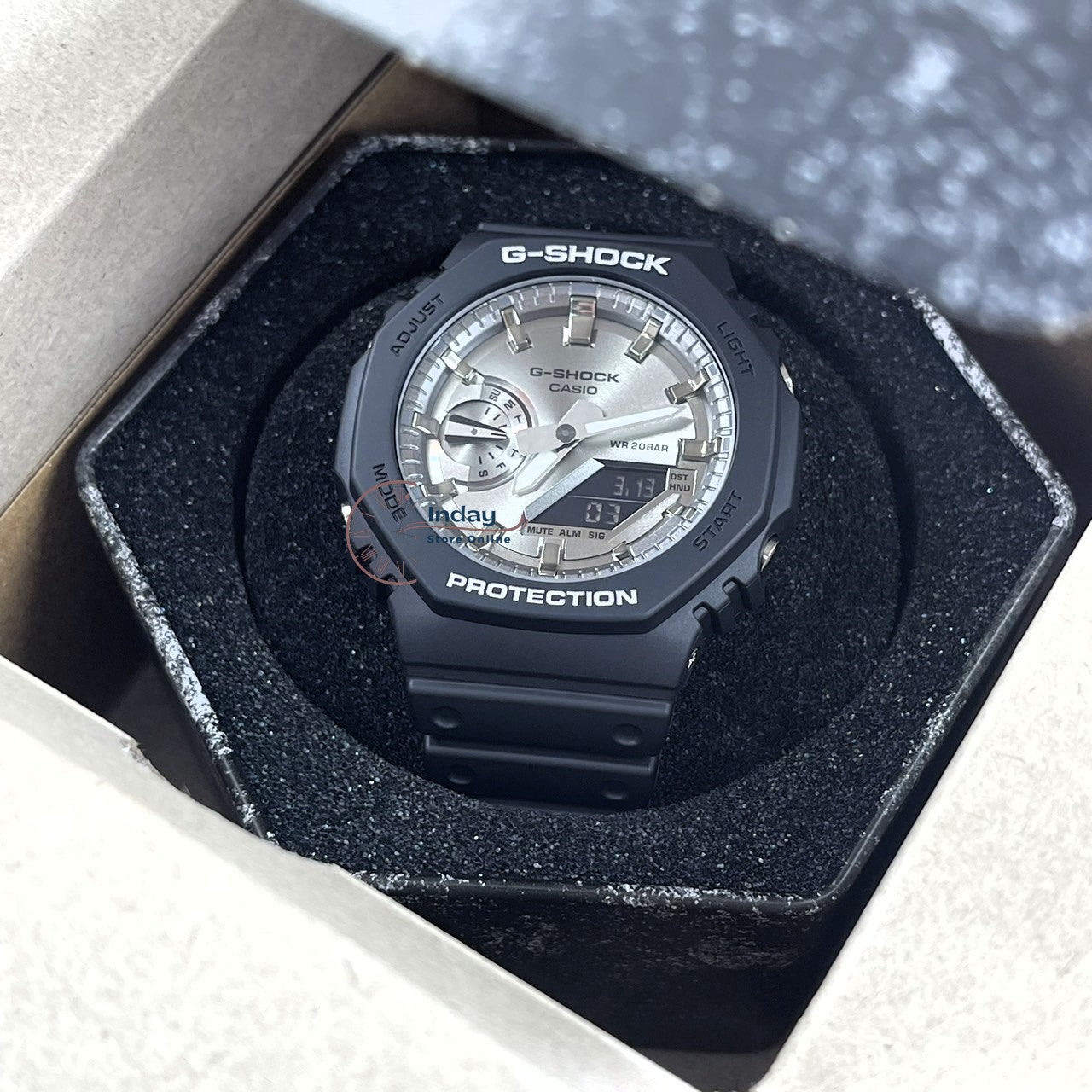 Casio G-Shock Men's Watch GA-2100SB-1A Analog-Digital 2100 Series