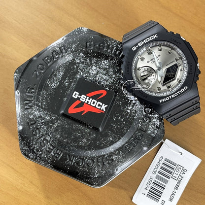 Casio G-Shock Men's Watch GA-2100SB-1A Analog-Digital 2100 Series Shock Resistant Carbon Core Guard Structure