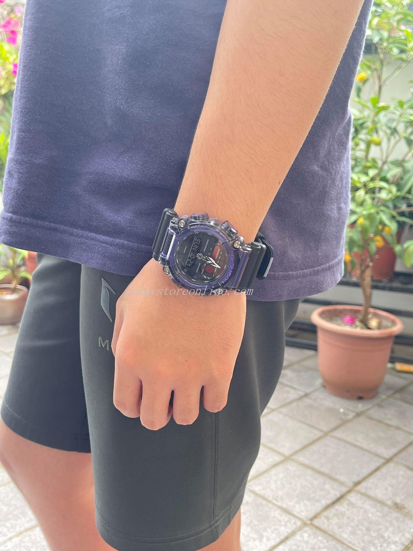 Casio G-Shock Men's Watch GA-900TS-6A Analog-Digital GA-900 Series Mineral Glass Sporty design Shock Resistant