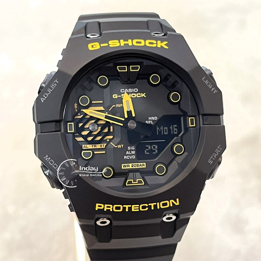 Casio G-Shock Men's Watch GA-B001CY-1A Analog-Digital GA-B001 Series New Release Shock Resistant Carbon Core Guard Structure