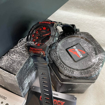 Casio G-Shock Men's Watch GA-B001G-1A Analog-Digital GA-B001 Series  in Translucent Black Color  Mobile link (Wireless linking using Bluetooth®)