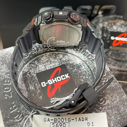 Casio G-Shock Men's Watch GA-B001G-1A Analog-Digital GA-B001 Series  in Translucent Black Color  Mobile link (Wireless linking using Bluetooth®)