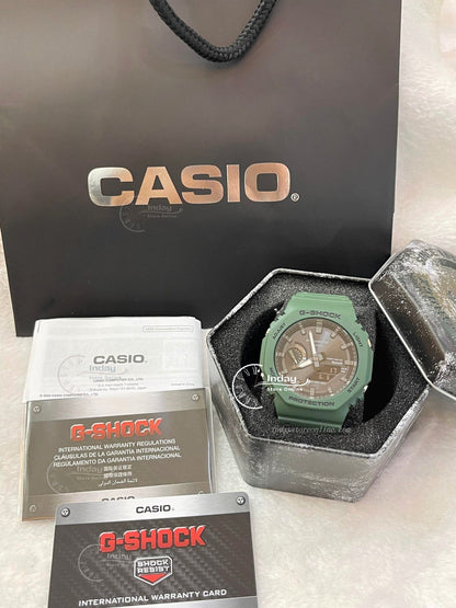 Casio G-Shock Men's Watch GA-B2100-3A Analog-Digital 2100 Series  Smartphone Link and Tough Solar power