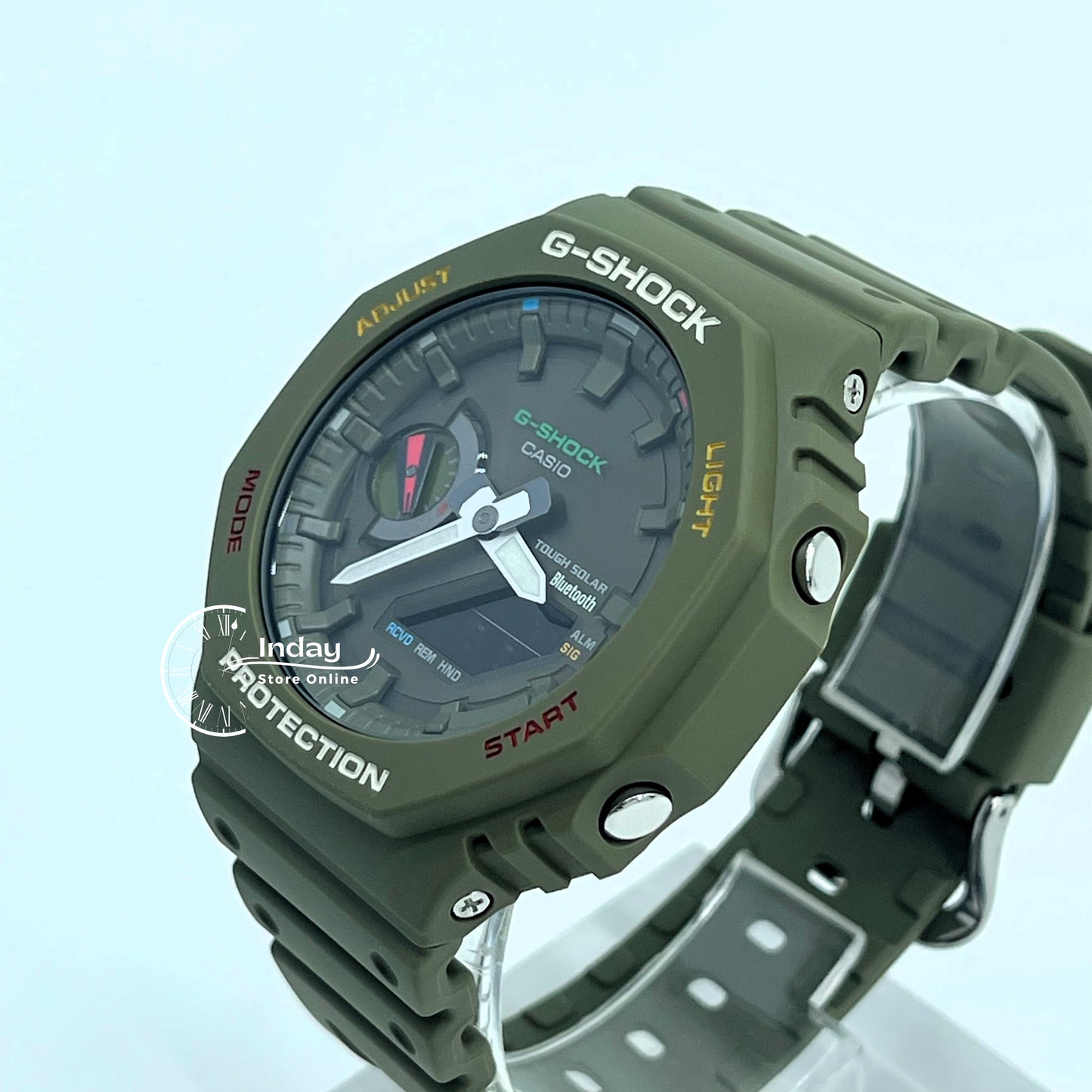 Casio G-Shock Men's Watch GA-B2100FC-3A Analog-Digital 2100 Series Shock Resistant Carbon Core Guard Structure Tough Solar (Solar powered)