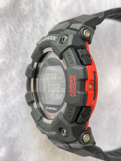 Casio G-Shock Men's Watch GBD-100-1 G-Squad Digital GBD-100 Series Mobile link (Wireless linking using Bluetooth®)Mineral Glass