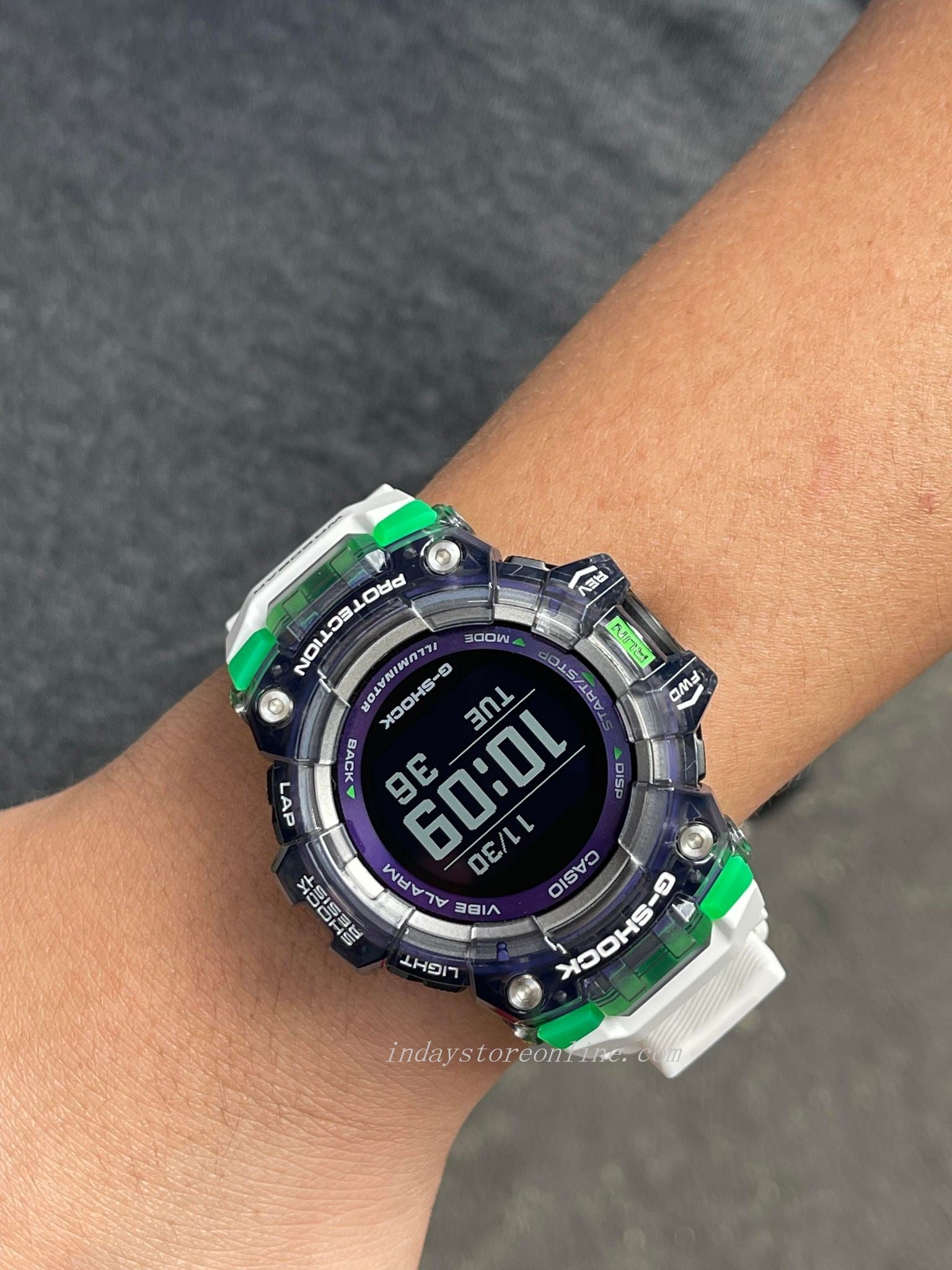 豪奢な CASIO G-SHOCK G-SQUAD GBD-100SM-1A7JF | wolrec.org