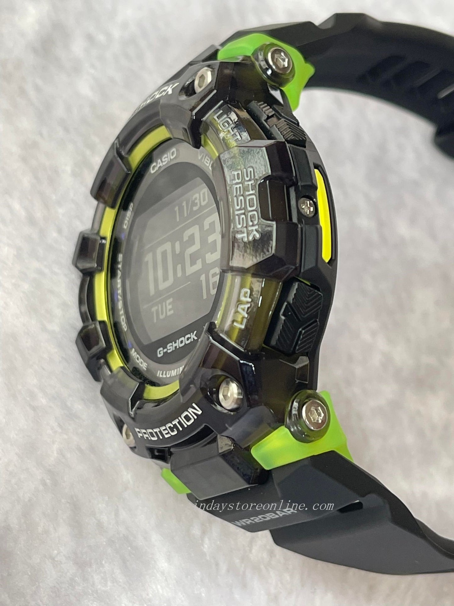 Casio G-Shock Men's Watch GBD-100SM-1 Digital G-Squad GBD-100 Series  Sports Watch Shock Resistant Mobile link (Wireless linking using Bluetooth®)