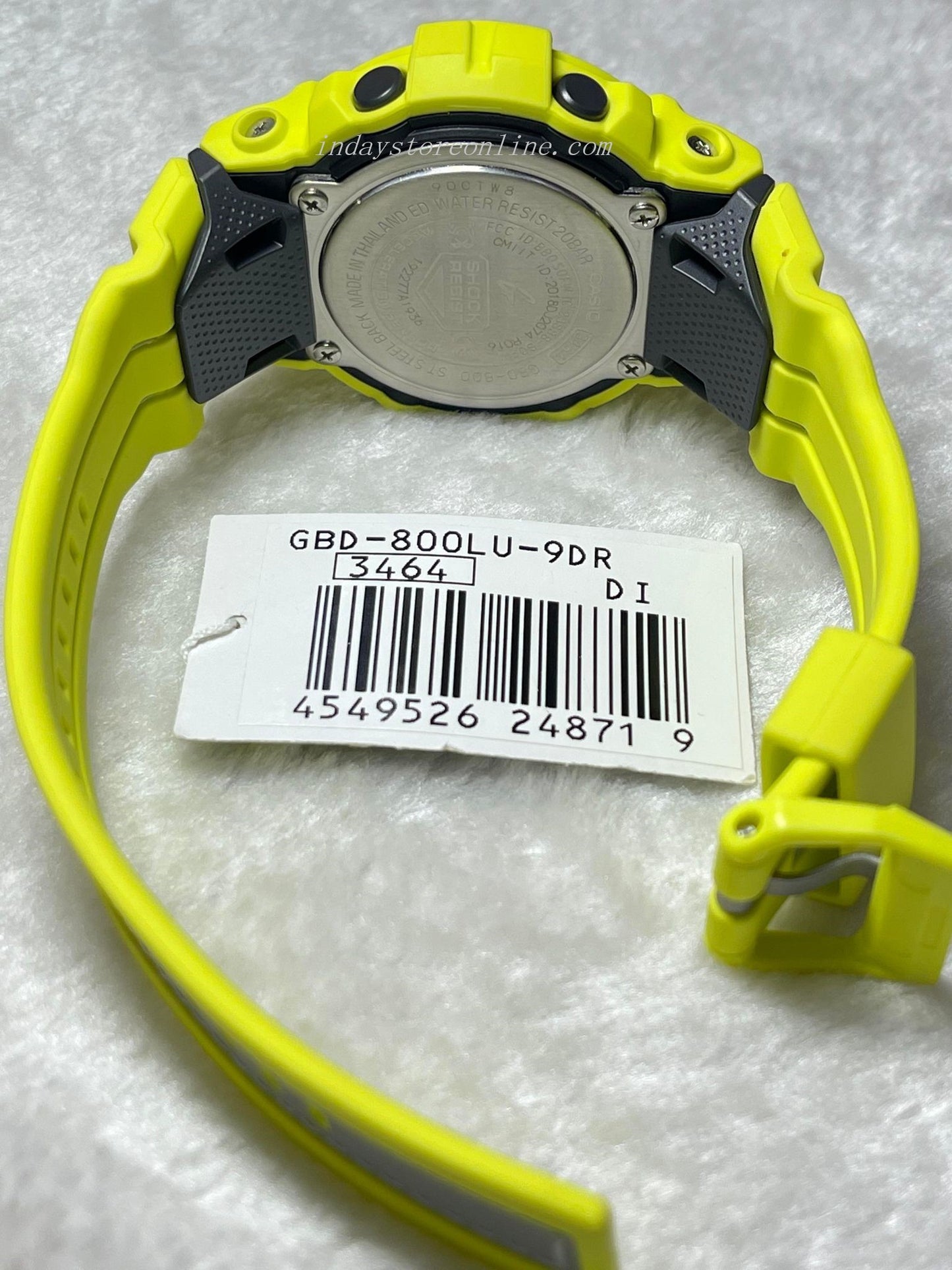 Casio G-Shock G-Squad Men's Watch GBD-800LU-9 Digital Neobrite Shock Resistant Mineral Glass