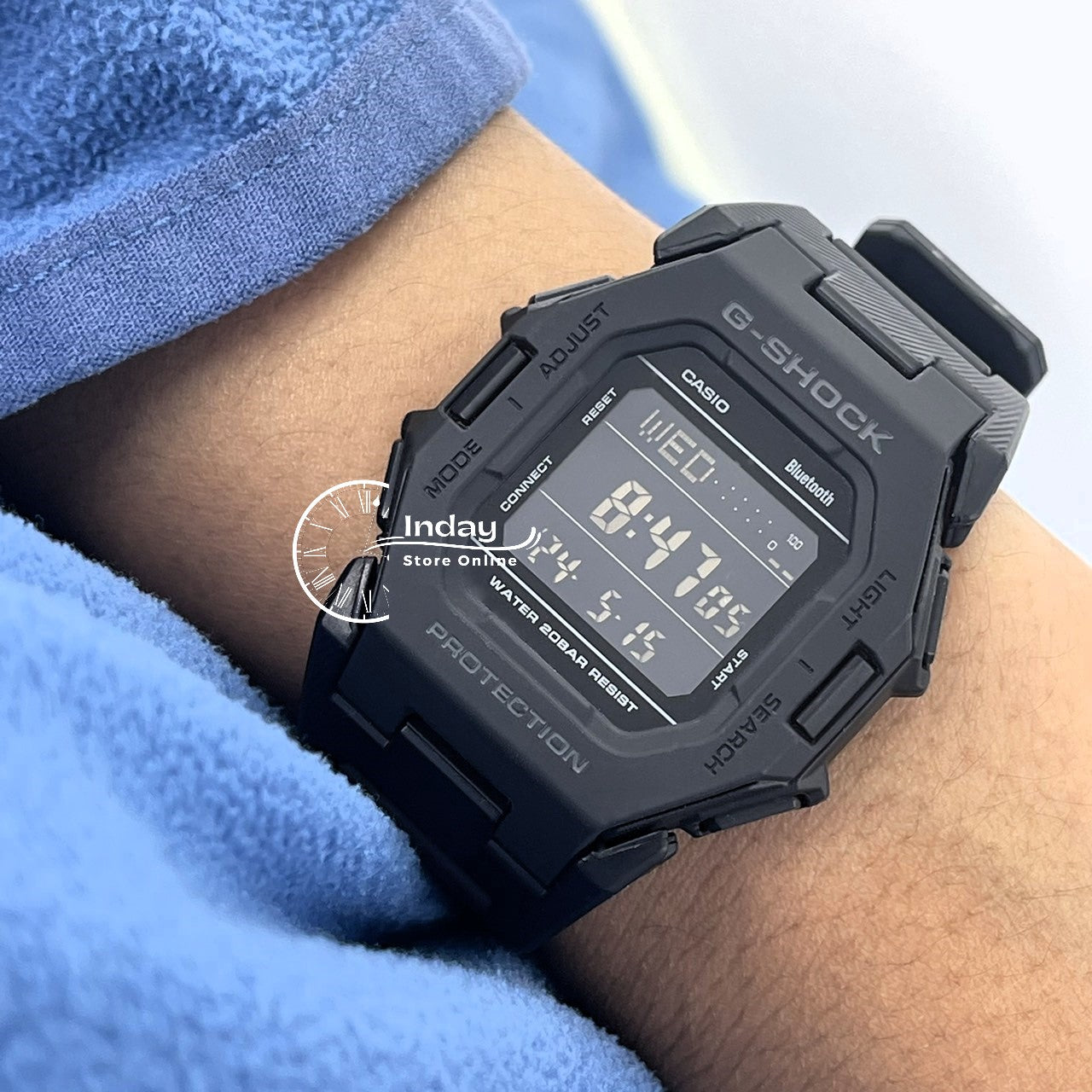 Casio G-Shock Men's Watch GD-B500-1 Resin Band Mineral Glass Shock