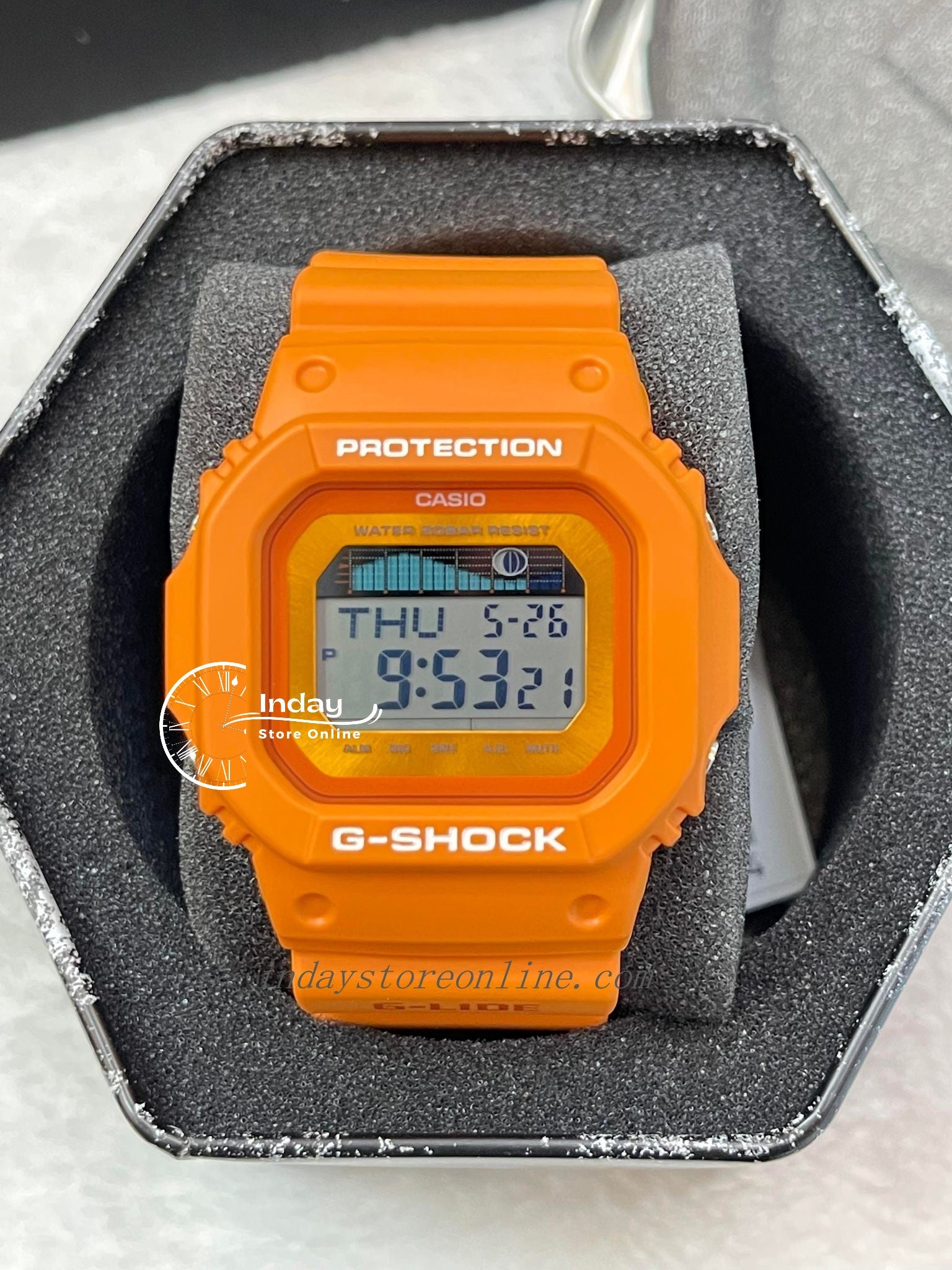 Casio G-Shock Men's Watch GLX-5600RT-4 Digital G-LIDE GLX-5600 Series Sea  Leisure Watch