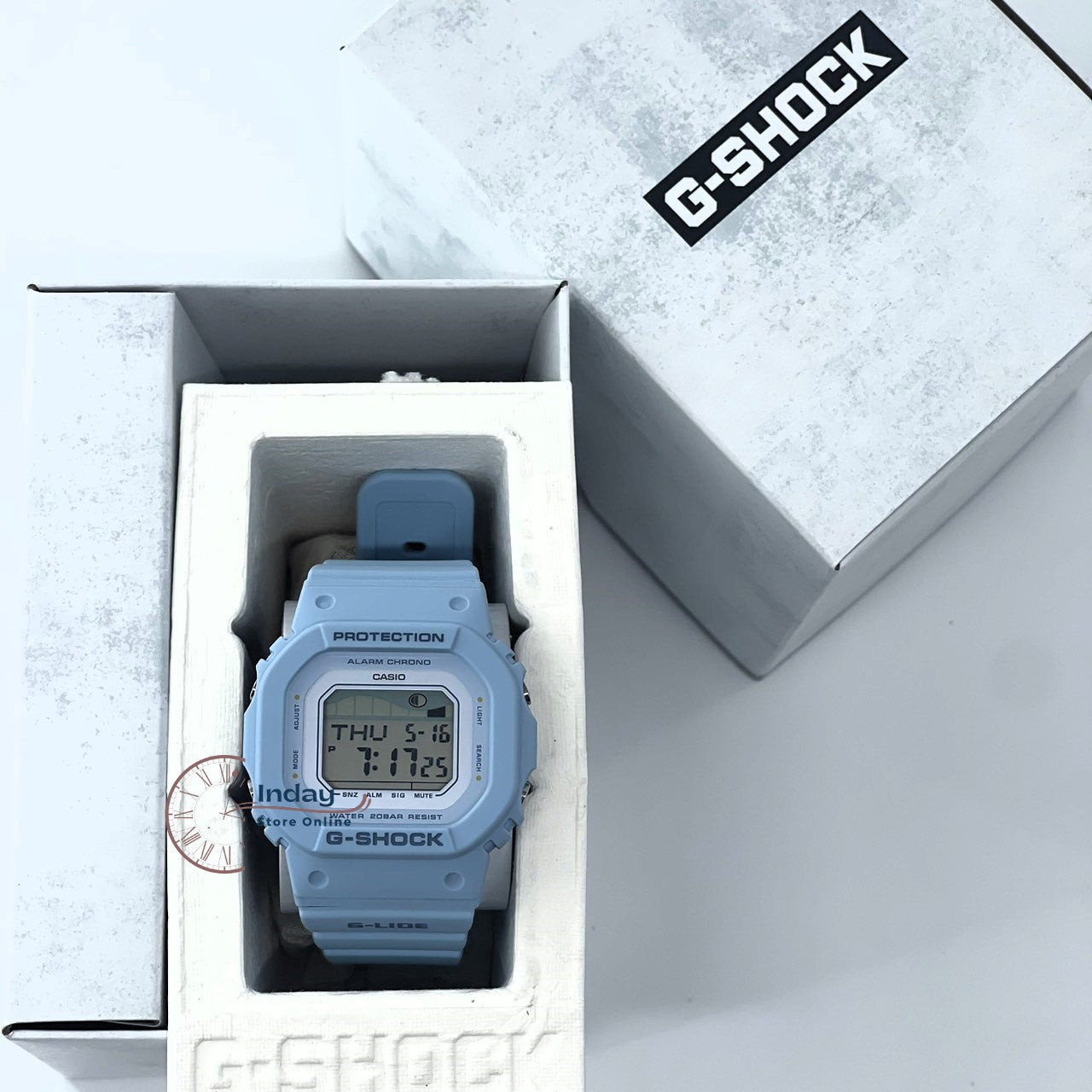 Casio G-Shock Women's Watch GLX-S5600-2 Bio-based Resin Band Shock Resistant Mineral Glass