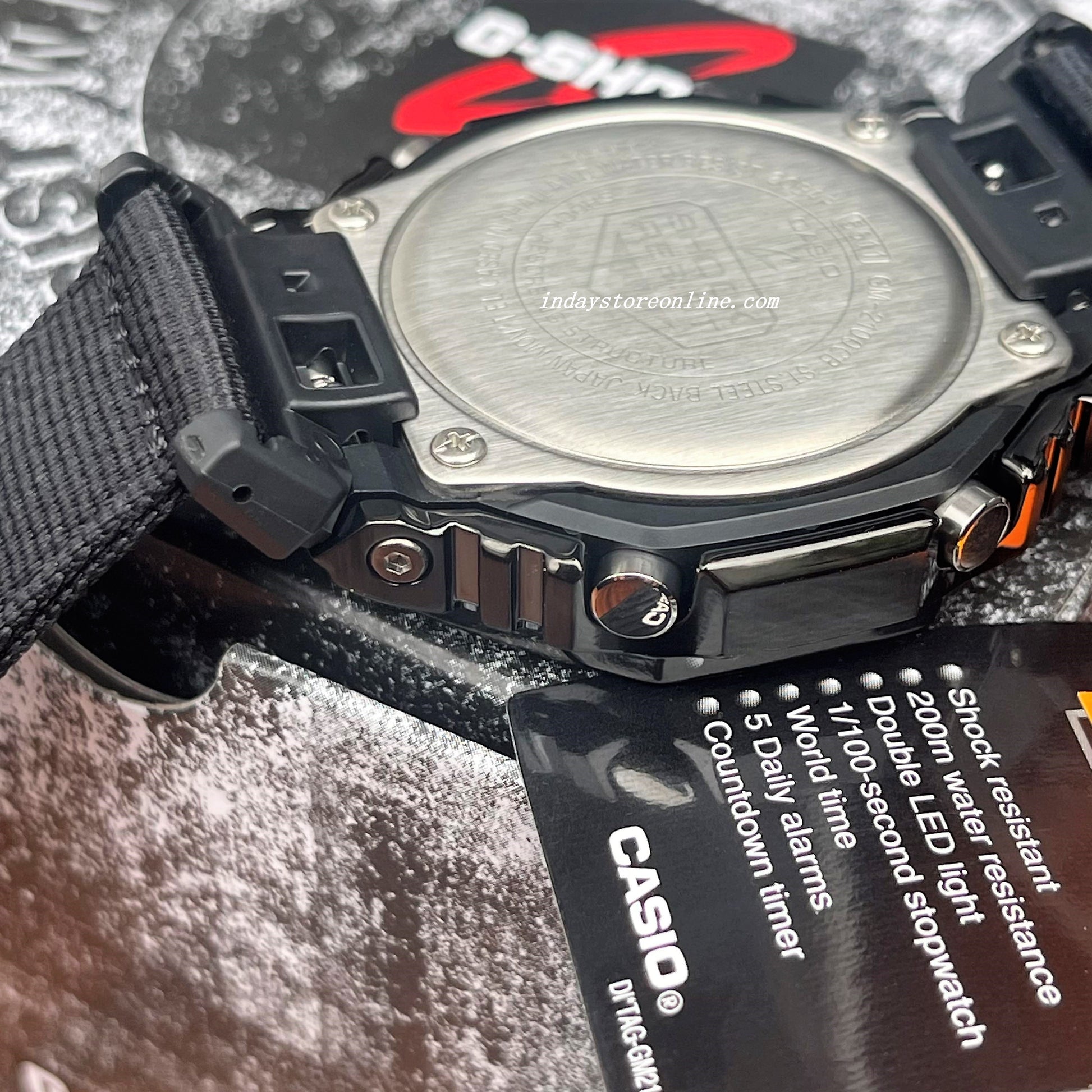 Casio G-Shock Men's Watch GM-2100CB-1A – indaystoreonline