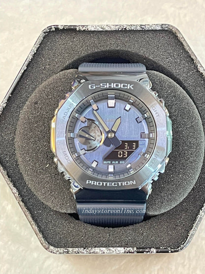 Casio G-Shock Men's Watch GM-2100N-2A Analog-Digital GM-2100 Series Neobrite Shock Resistant Mineral Glass