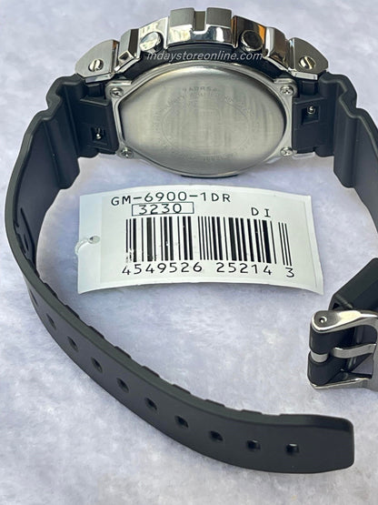 Casio G-Shock Men's Watch GM-6900-1 Digital 6900 Series Resin Band Shock Resistant Mineral Glass