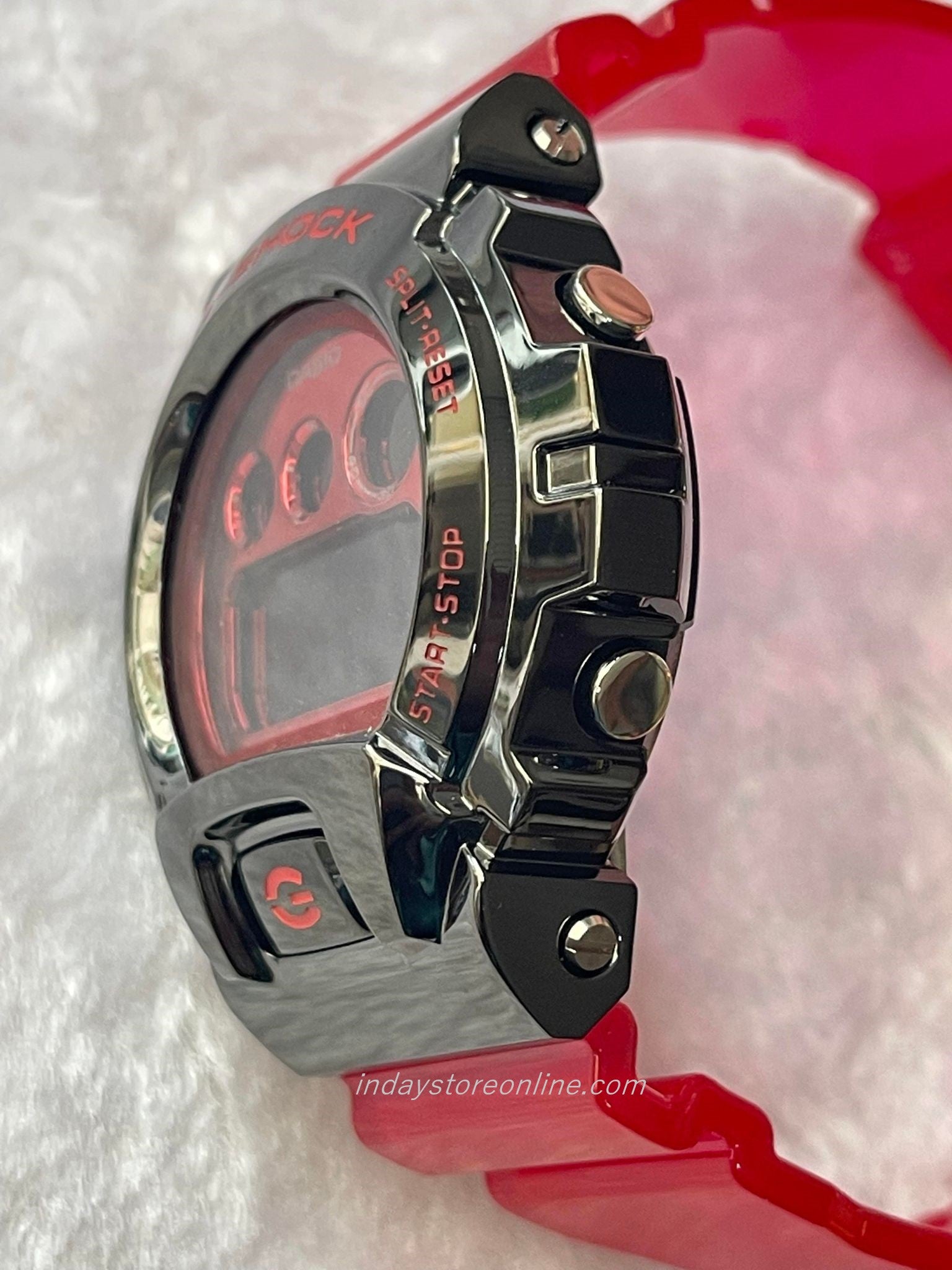 Casio G-Shock Men's Watch GM-6900B-4 Digital 6900 Series Resin 