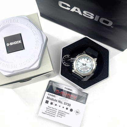 Casio G-Shock Women's Watch GM-S2110-2A Resin Band Shock Resistant Mineral Glass