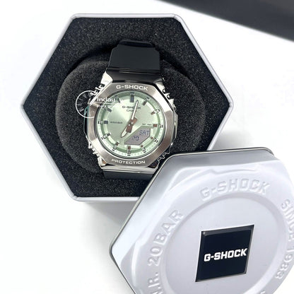 Casio G-Shock Women's Watch GM-S2110-3A Resin Band Shock Resistant Mineral Glass