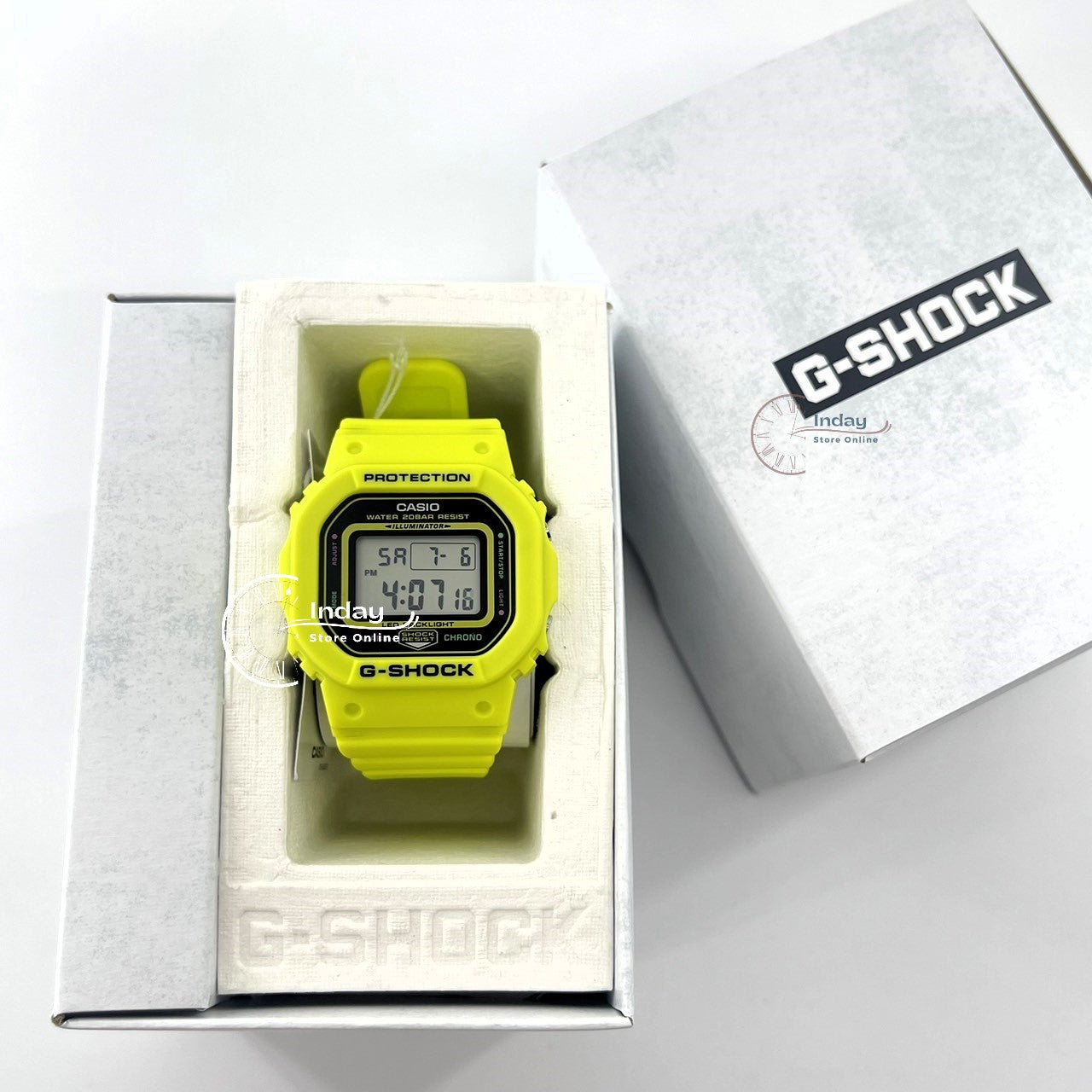 Casio G-Shock Women's Watch GMD-S5600EP-9 Digital Resin Band Shock Resistant Mineral Glass